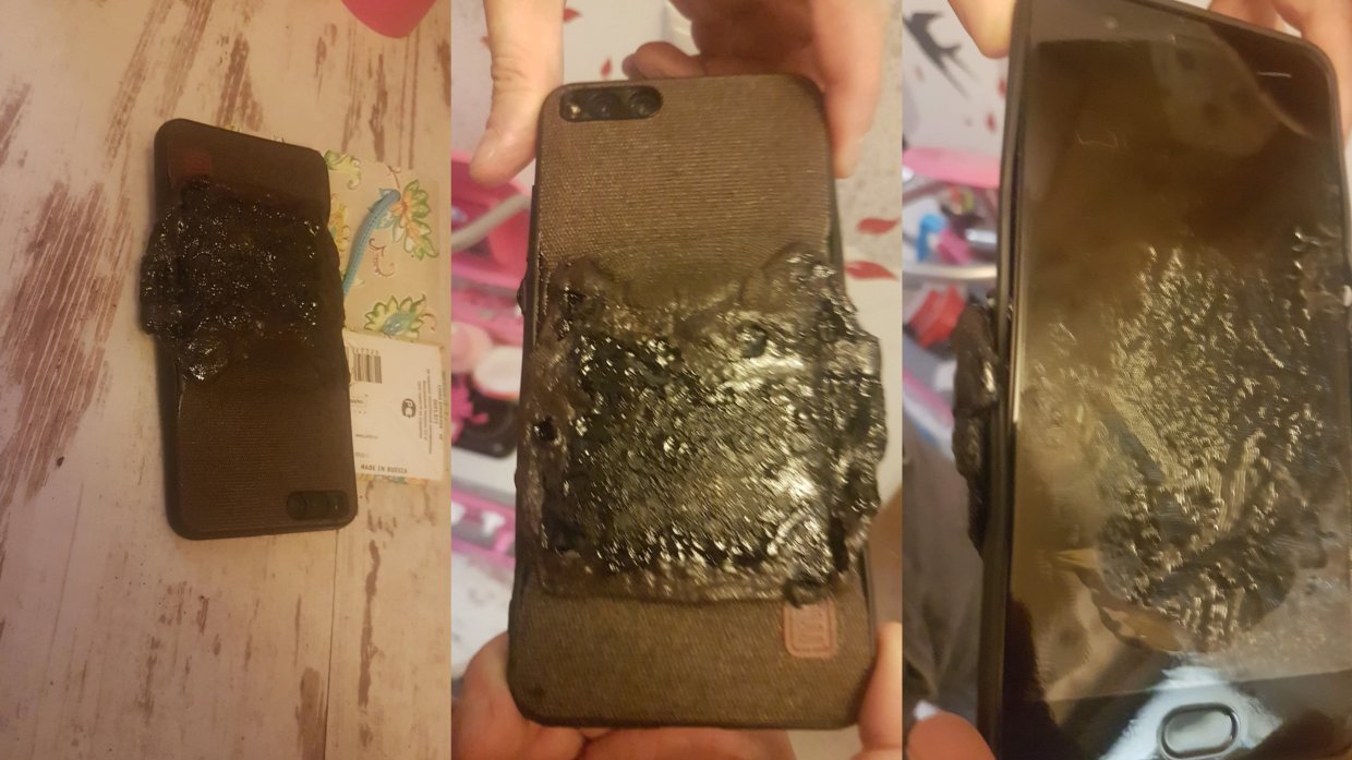 Пожар в штанах: пользователь из России пожаловался на вспыхнувший в кармане китайский смартфон