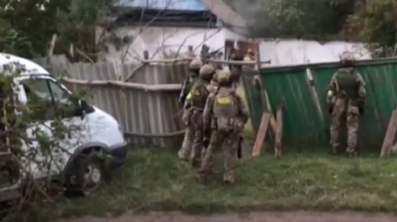 Опубликовано видео ликвидации боевика в Ингушетии