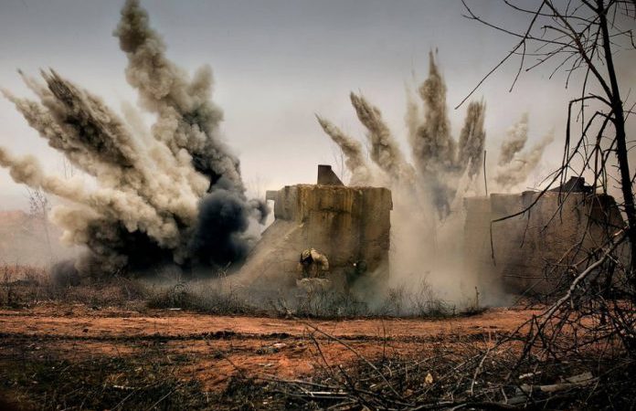 ВСУ обстреляли окрестности Донецка из тяжелой артиллерии