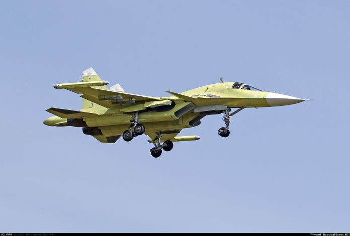 Новосибирский авиазавод поставит очередную партию бомбардировщиков Су-34 в ВКС России