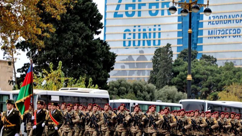Военный парад в честь победы в Карабахе проводят в Баку