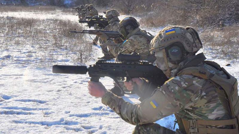 Украинские разведчики провели учения вблизи от Крыма